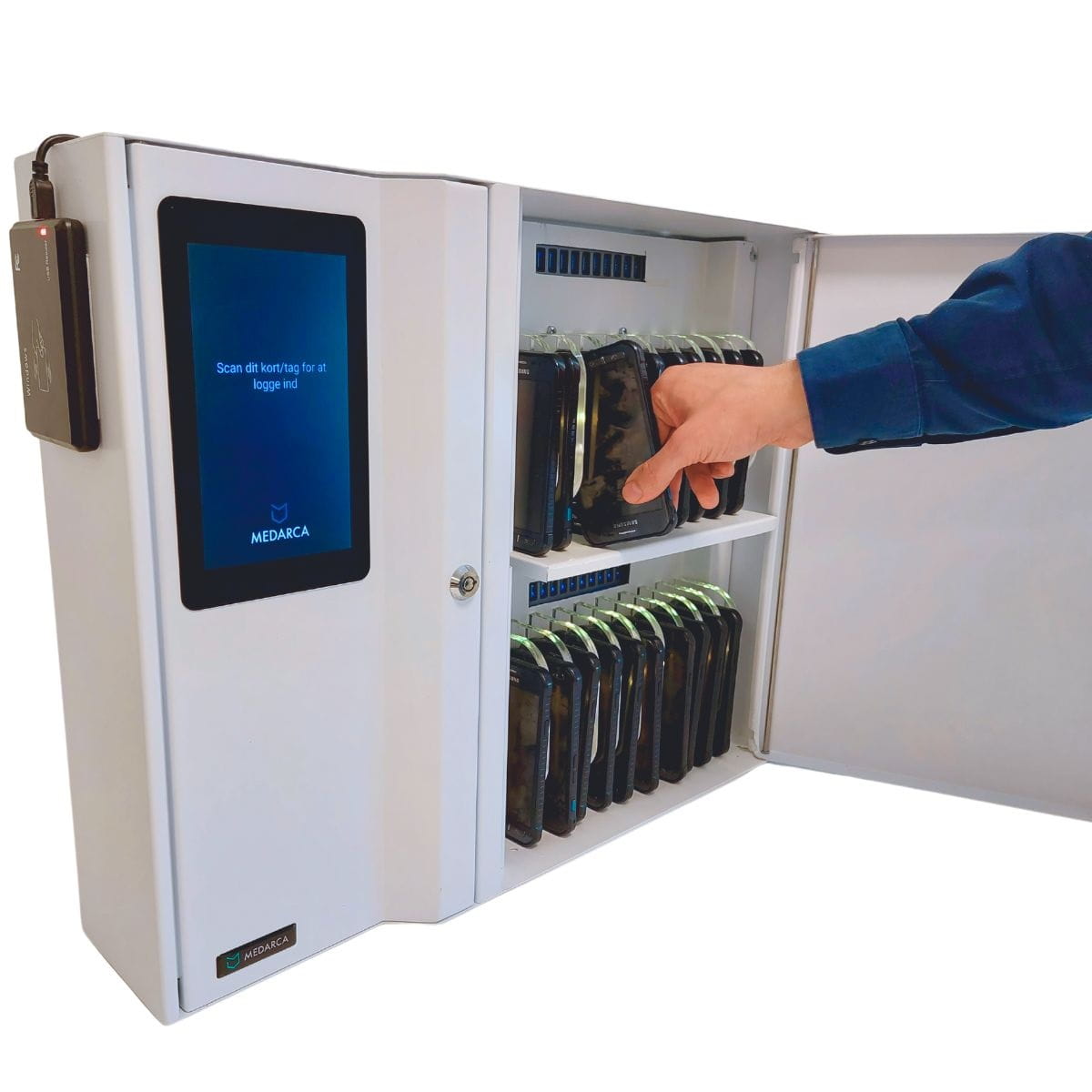 depozytor na telefony komorkowe