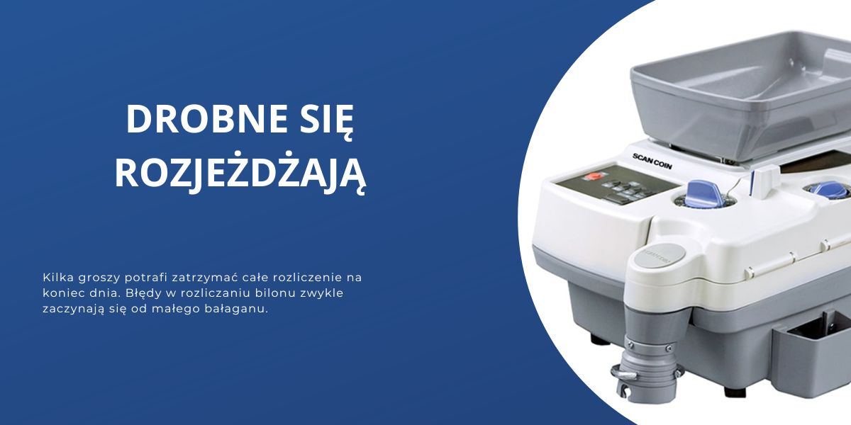 Ten drobiazg rozwala rozliczenie na koniec dnia - błędy w rozliczaniu bilonu