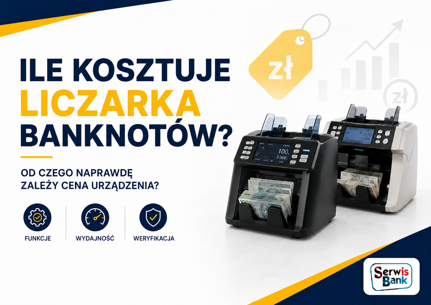Ile kosztuje liczarka banknotów i od czego naprawdę zależy cena urządzenia?