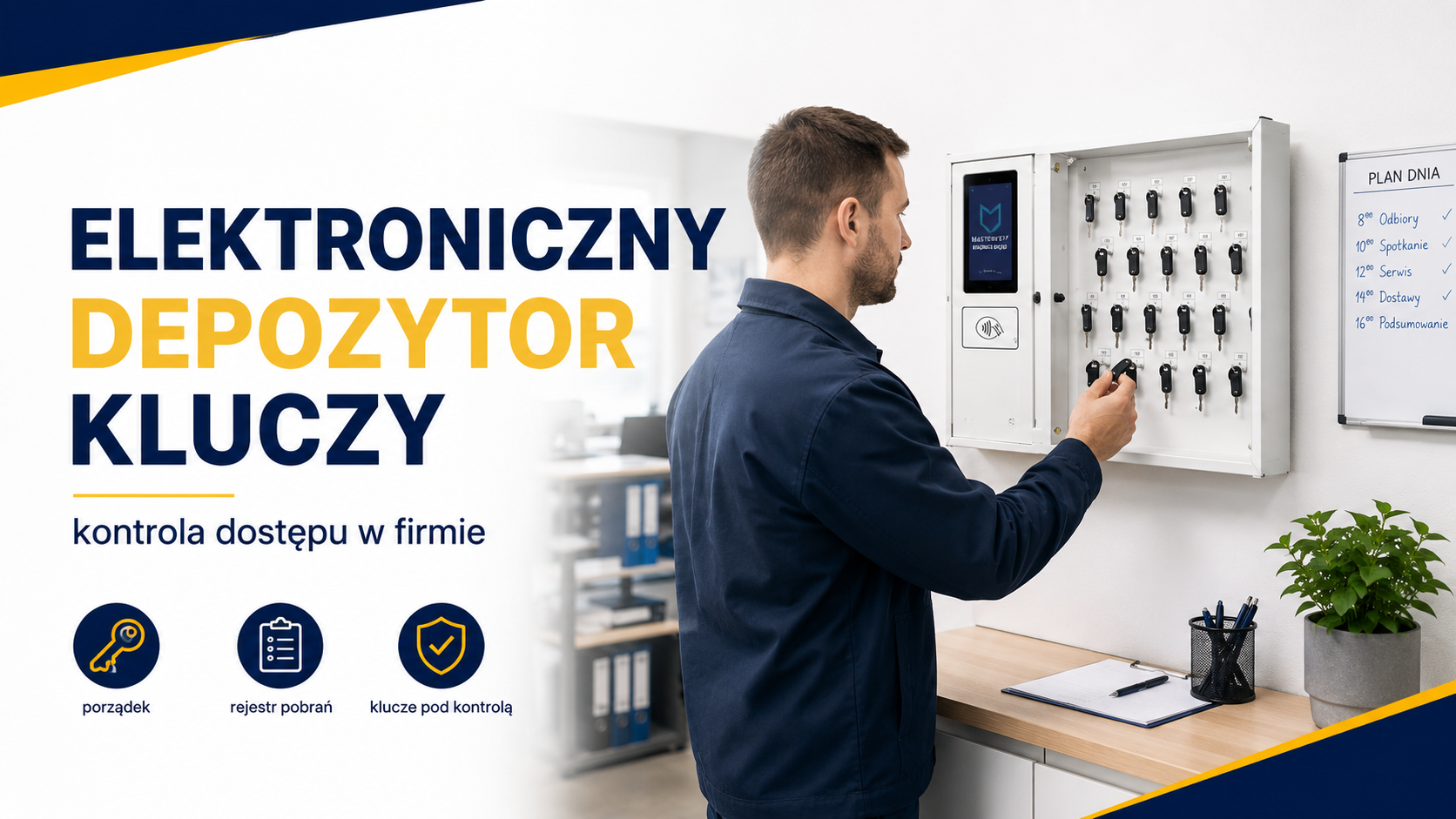 Elektroniczny depozytor kluczy - jak skończyć z pytaniem „kto miał klucz?”